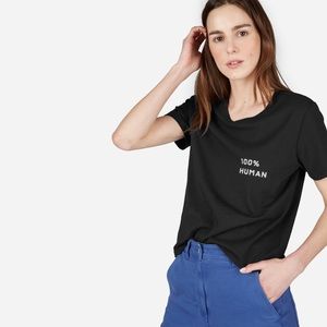 Everlane 100% Human Box Cut Tee